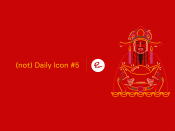 财神 - God of wealth icon design from Puwanart